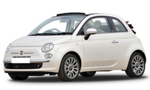 Rent a Car in Andros FIAT 500 AUTO