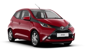 Rent a Car in Andros TOYOTA AYGO 
