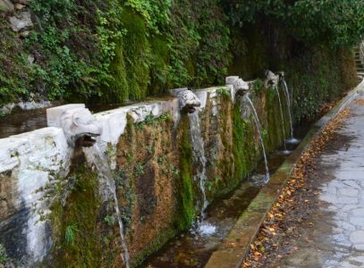 Springs of Menites in Andros